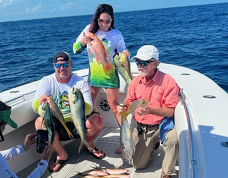 Mixed bag fishing in islamorada