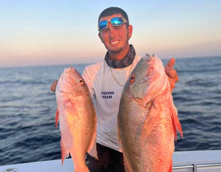 double header mutton snapper